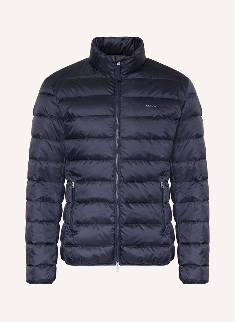 Gant Lightweight-Daunenjacke blau von Gant