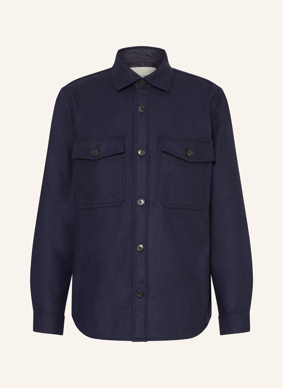 Gant Flanell-Overjacket blau von Gant