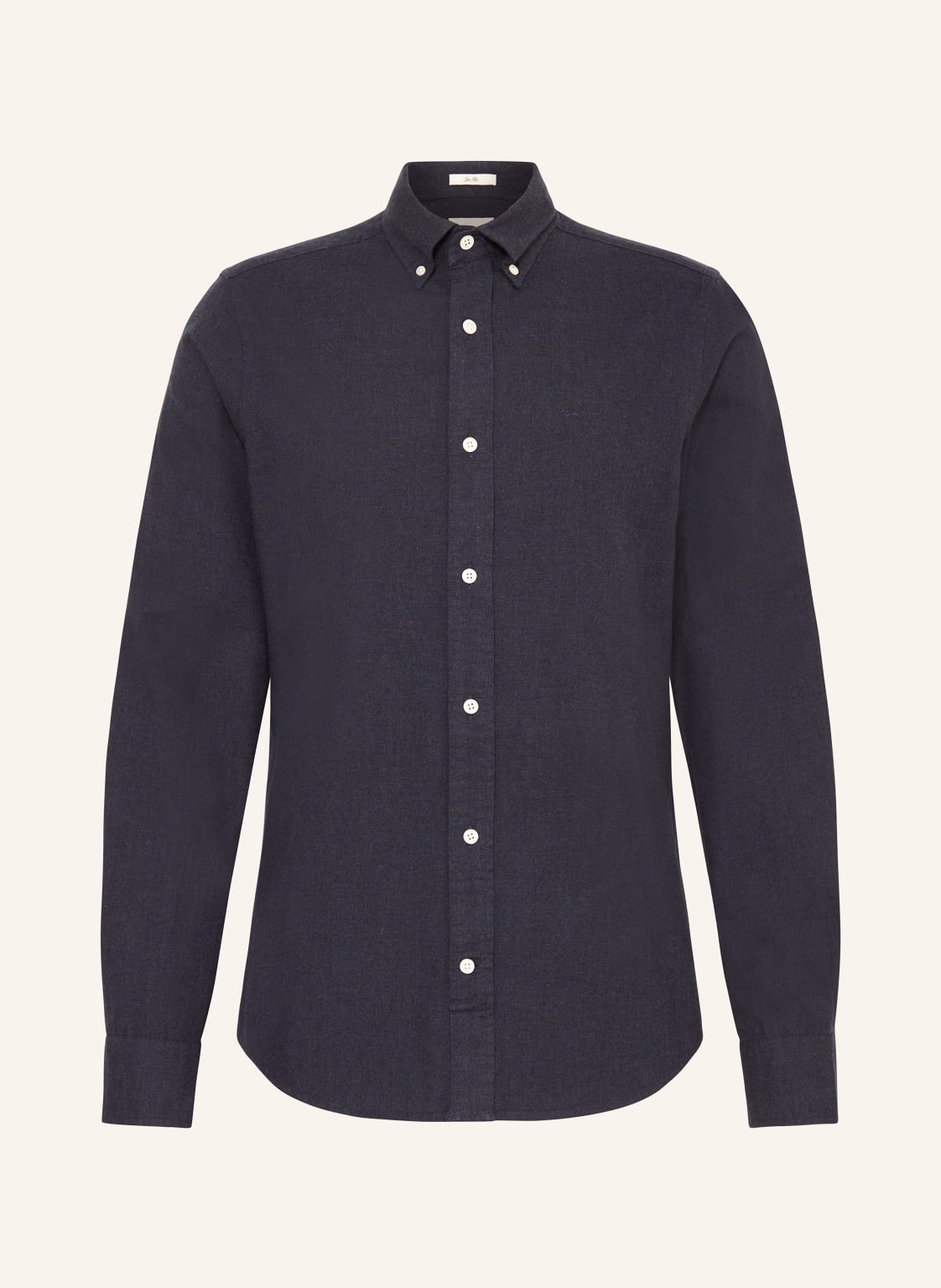 Gant Flannelhemd Regular Fit blau von Gant