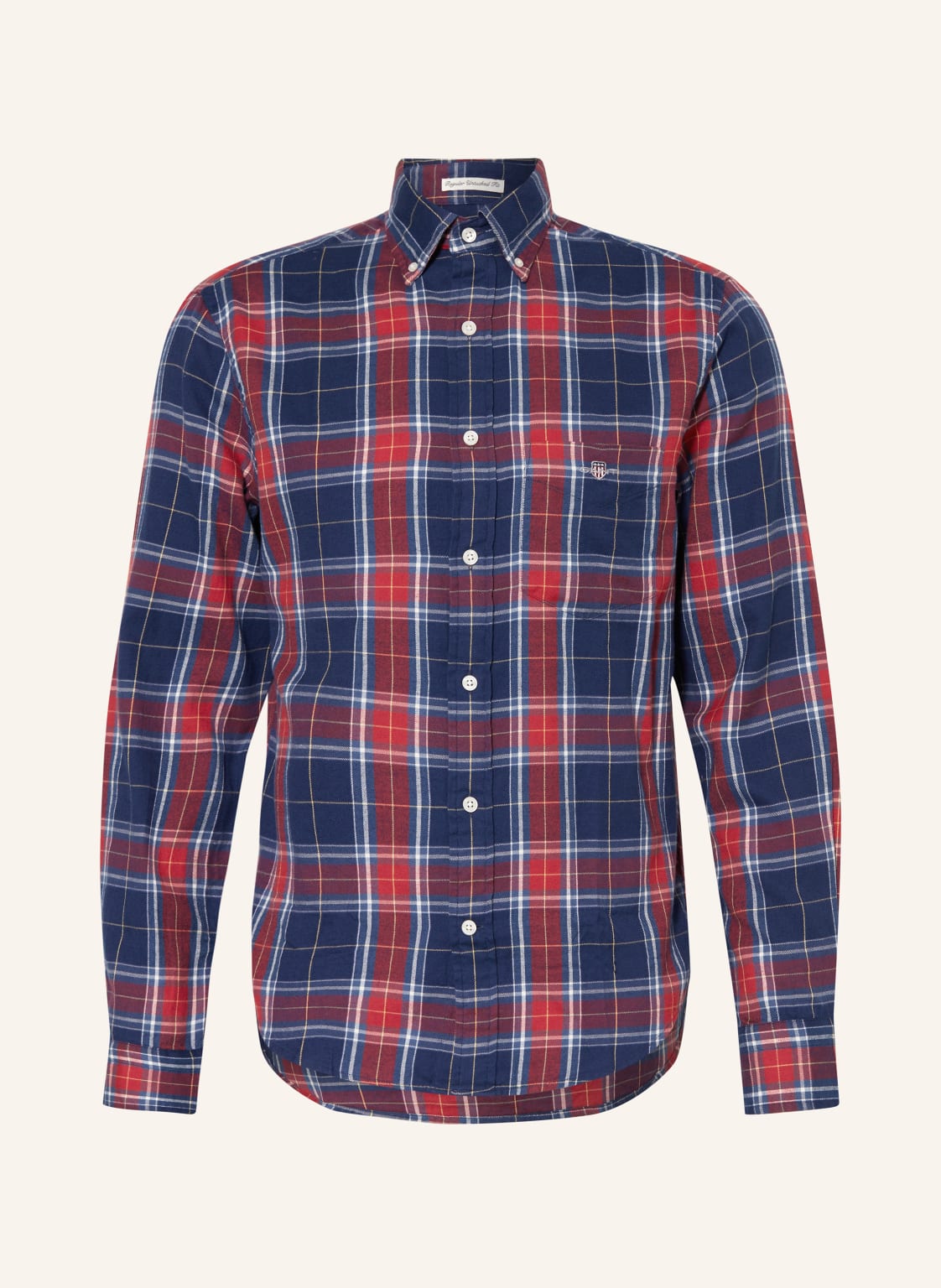 Gant Hemd Regular Fit blau von Gant