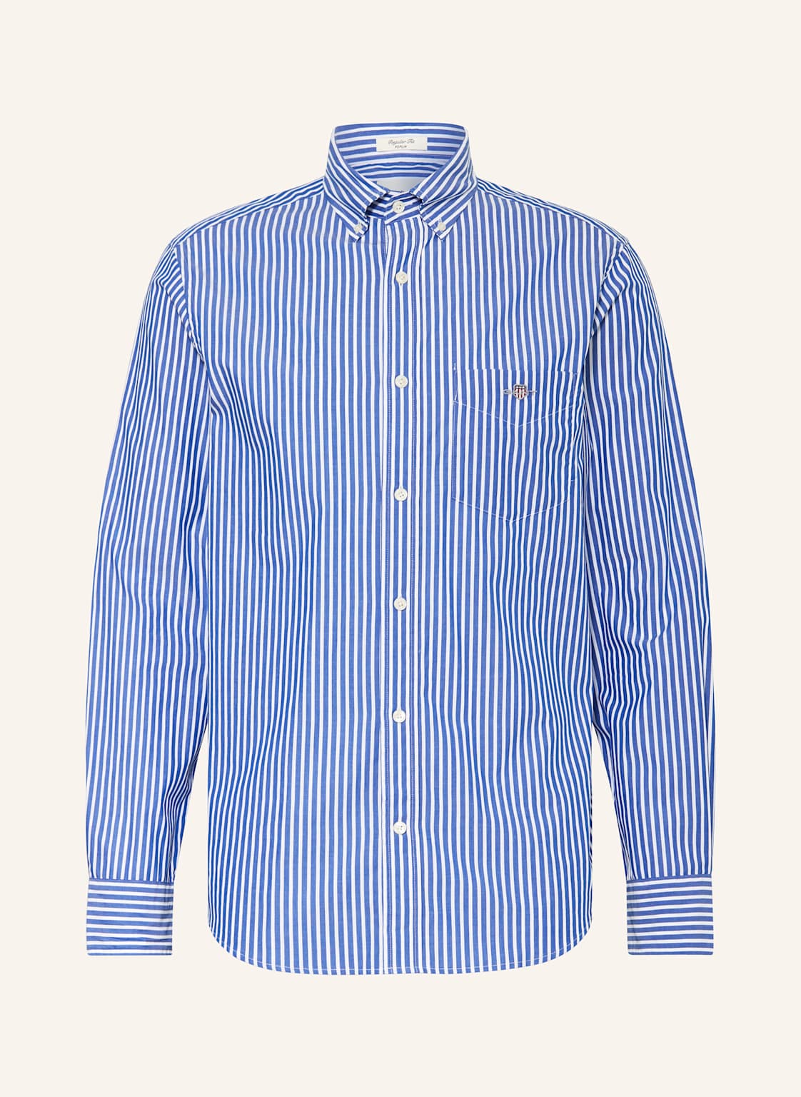 Gant Hemd Regular Fit blau von Gant