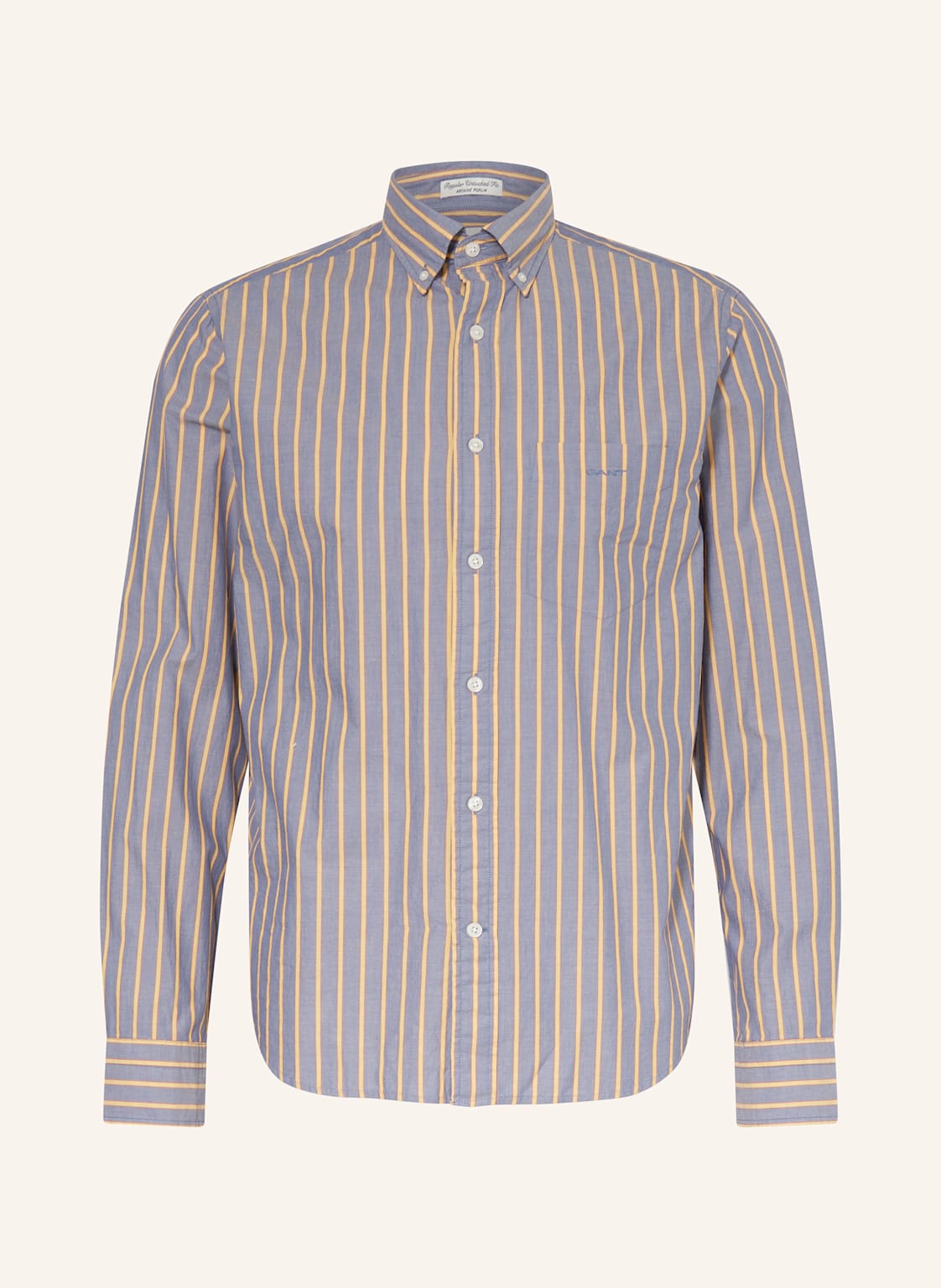 Gant Hemd Regular Fit blau von Gant