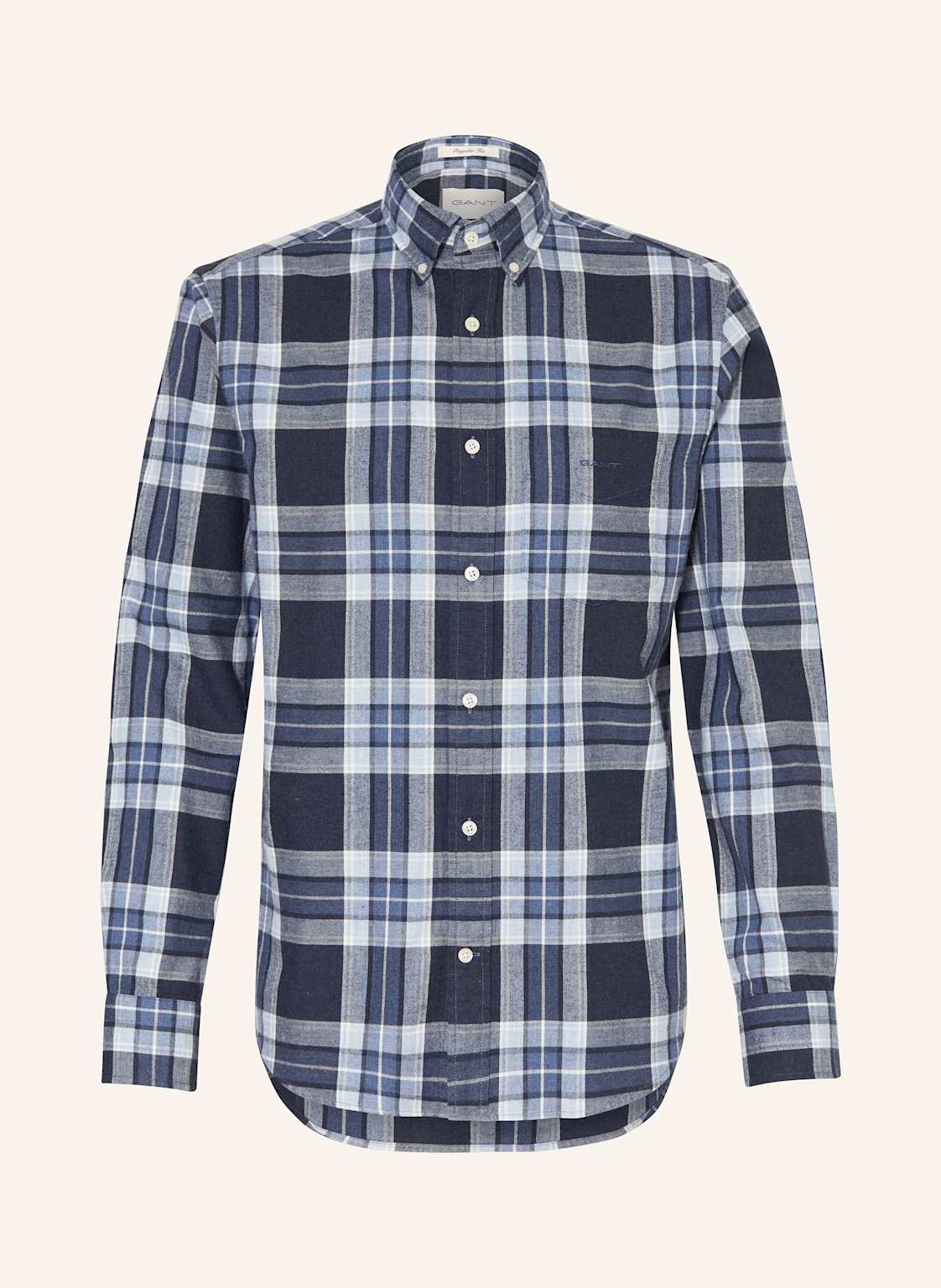 Gant Hemd Regular Fit blau von Gant