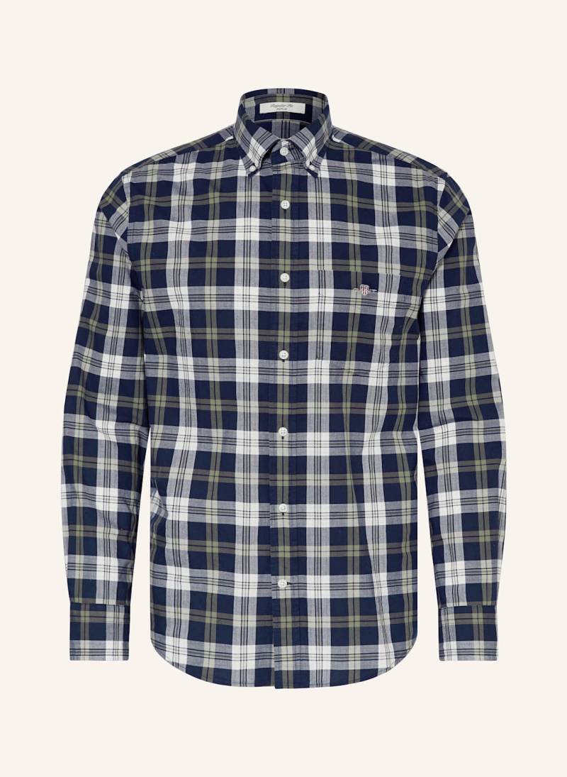 Gant Hemd Regular Fit blau von Gant