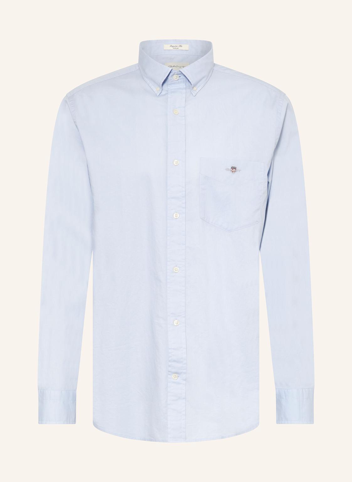 Gant Hemd Regular Fit blau von Gant