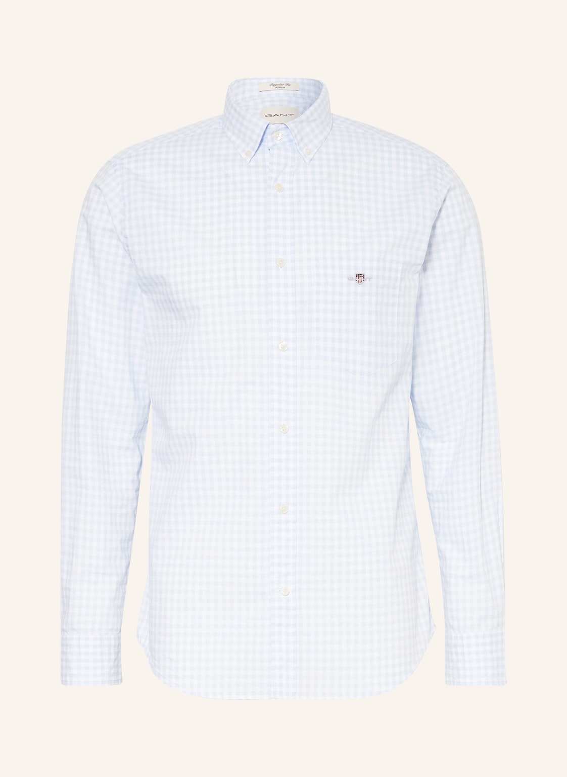 Gant Hemd Regular Fit blau von Gant