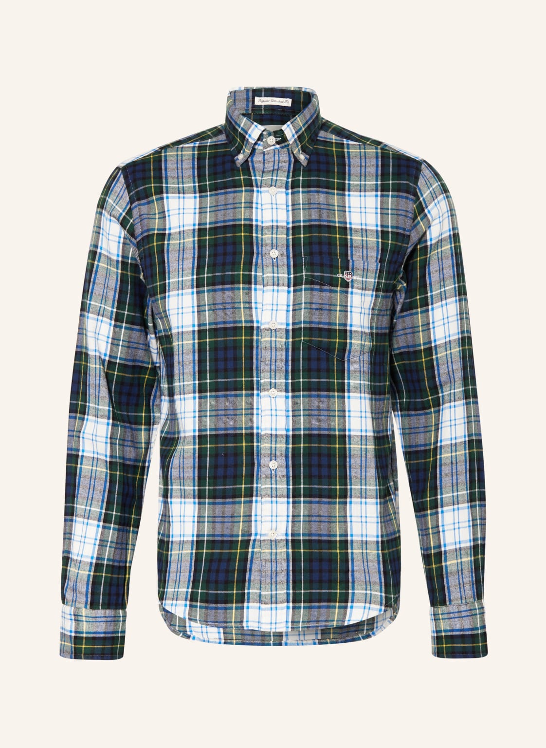 Gant Hemd Regular Fit gruen von Gant