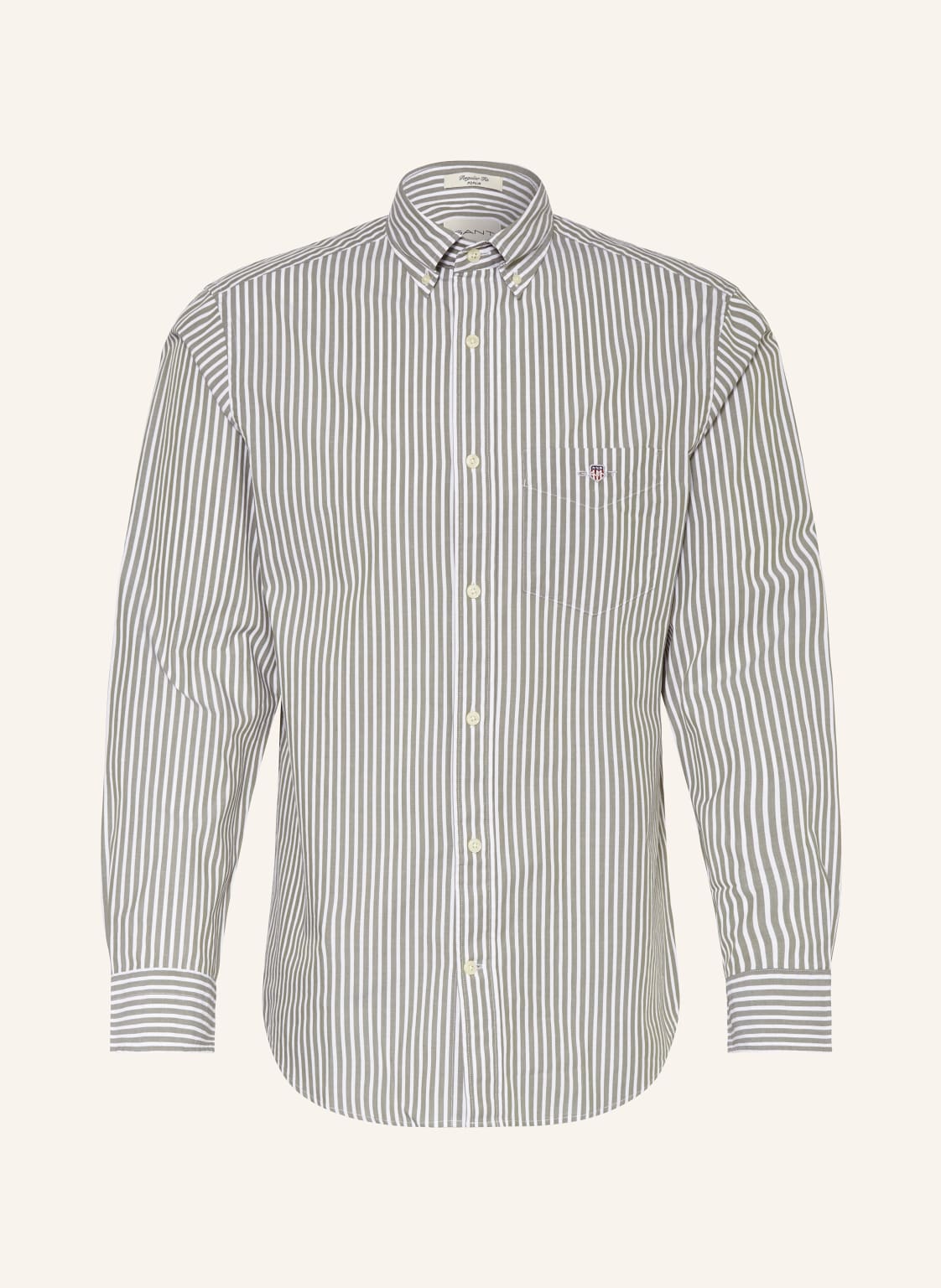 Gant Hemd Regular Fit gruen von Gant