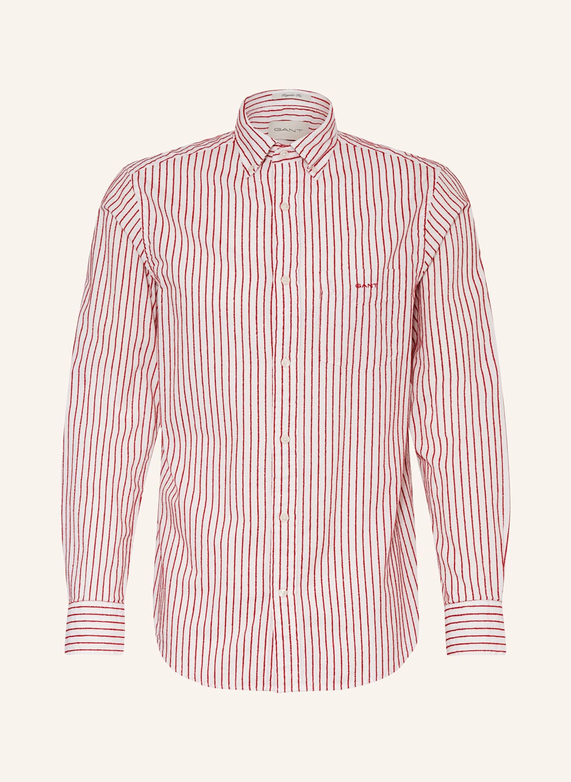 Gant Hemd Regular Fit rot von Gant