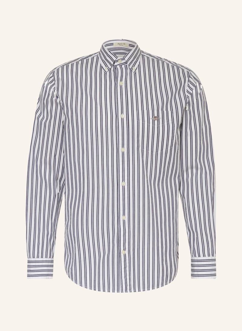 Gant Hemd Regular Fit weiss von Gant