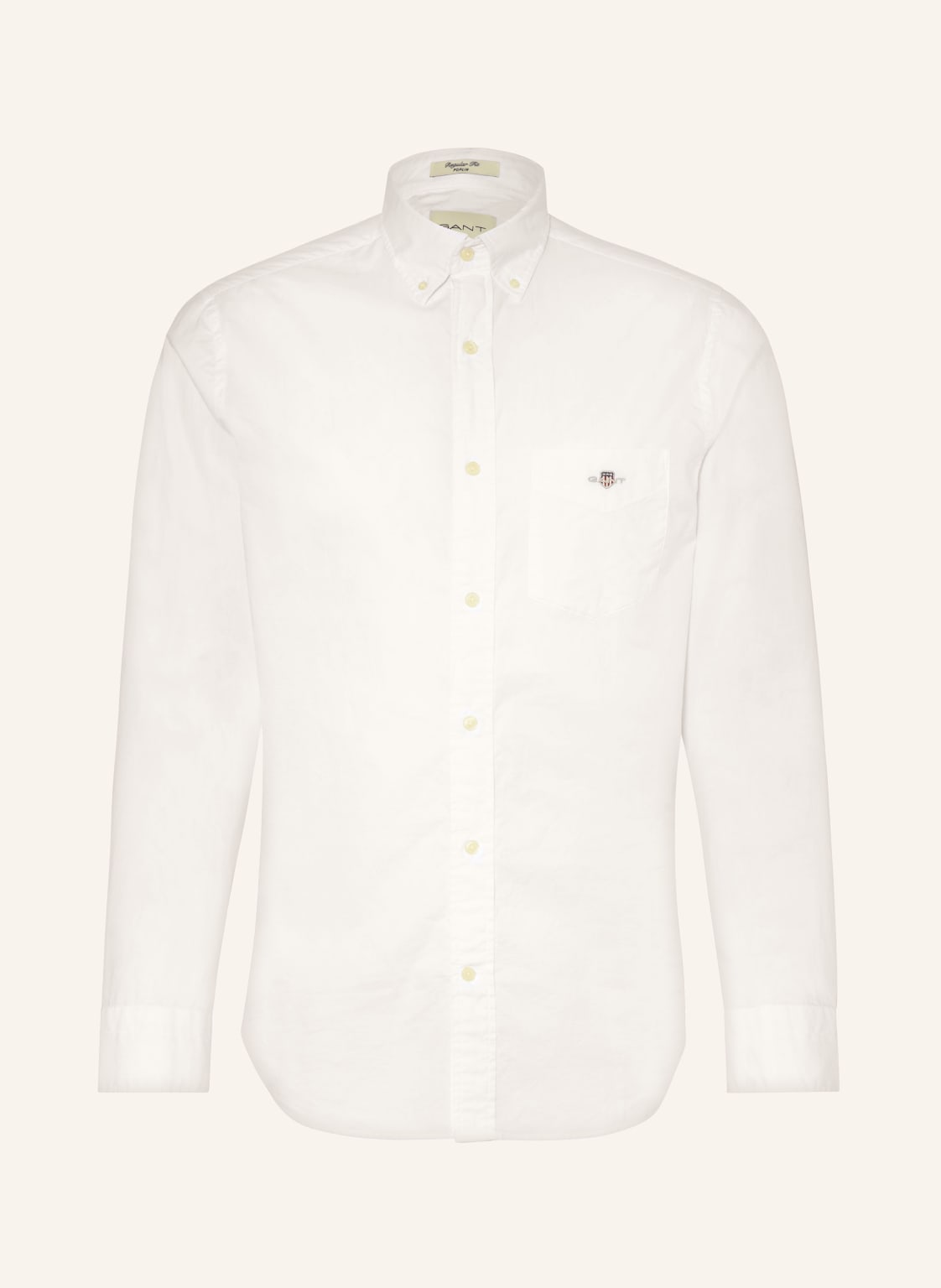 Gant Hemd Regular Fit weiss von Gant