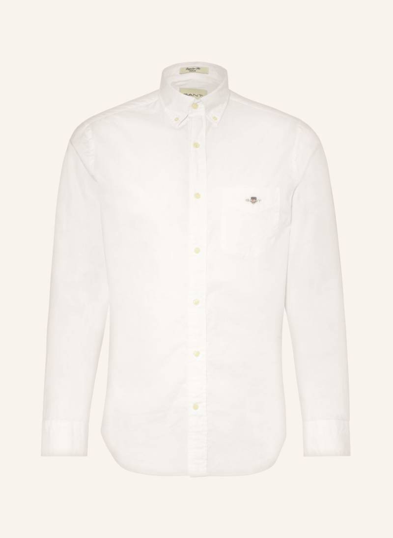 Gant Hemd Regular Fit weiss von Gant