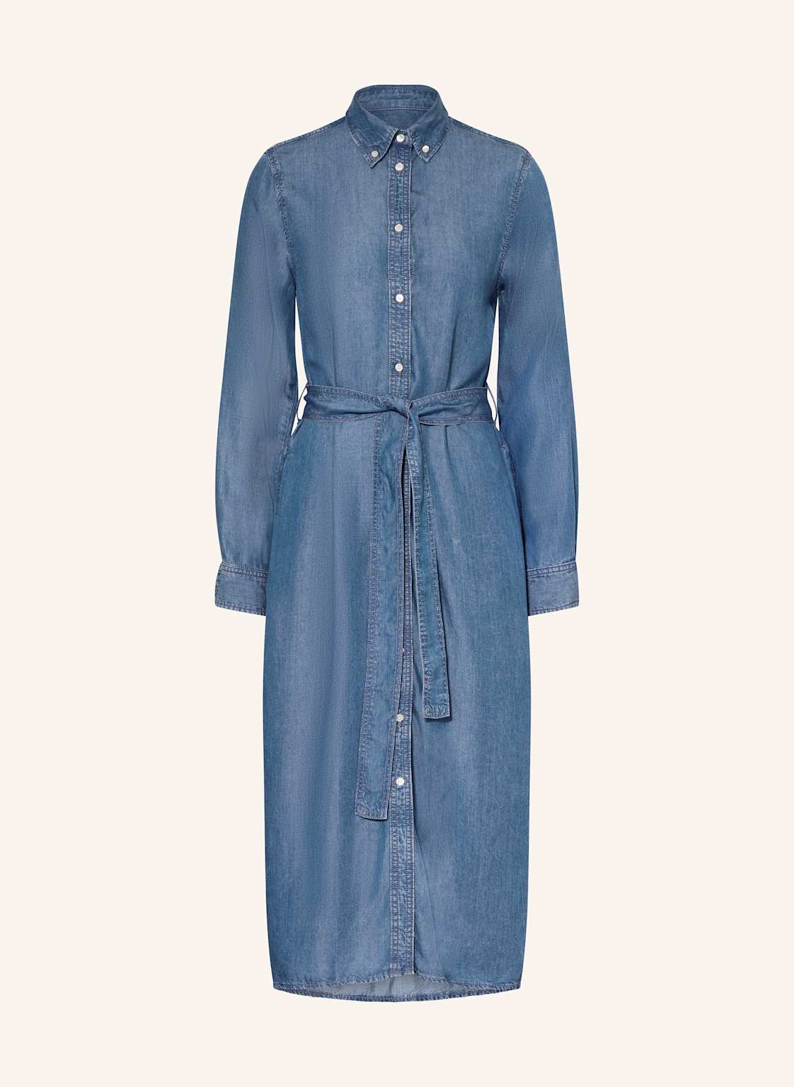 Gant Hemdblusenkleid In Jeansoptik blau Gant Hemdblusenkleid In Jeansoptik blau von Gant