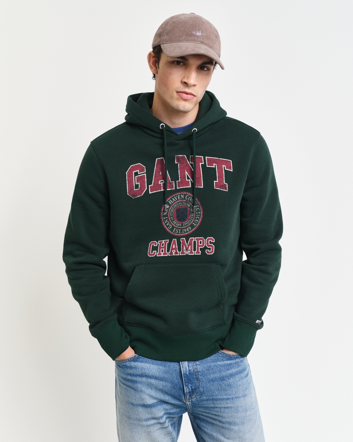 Gant Hoodie »FRONT GRAPHIC SWEAT HOODIE«, GANT-Grafikprint auf der Vorderseite von Gant