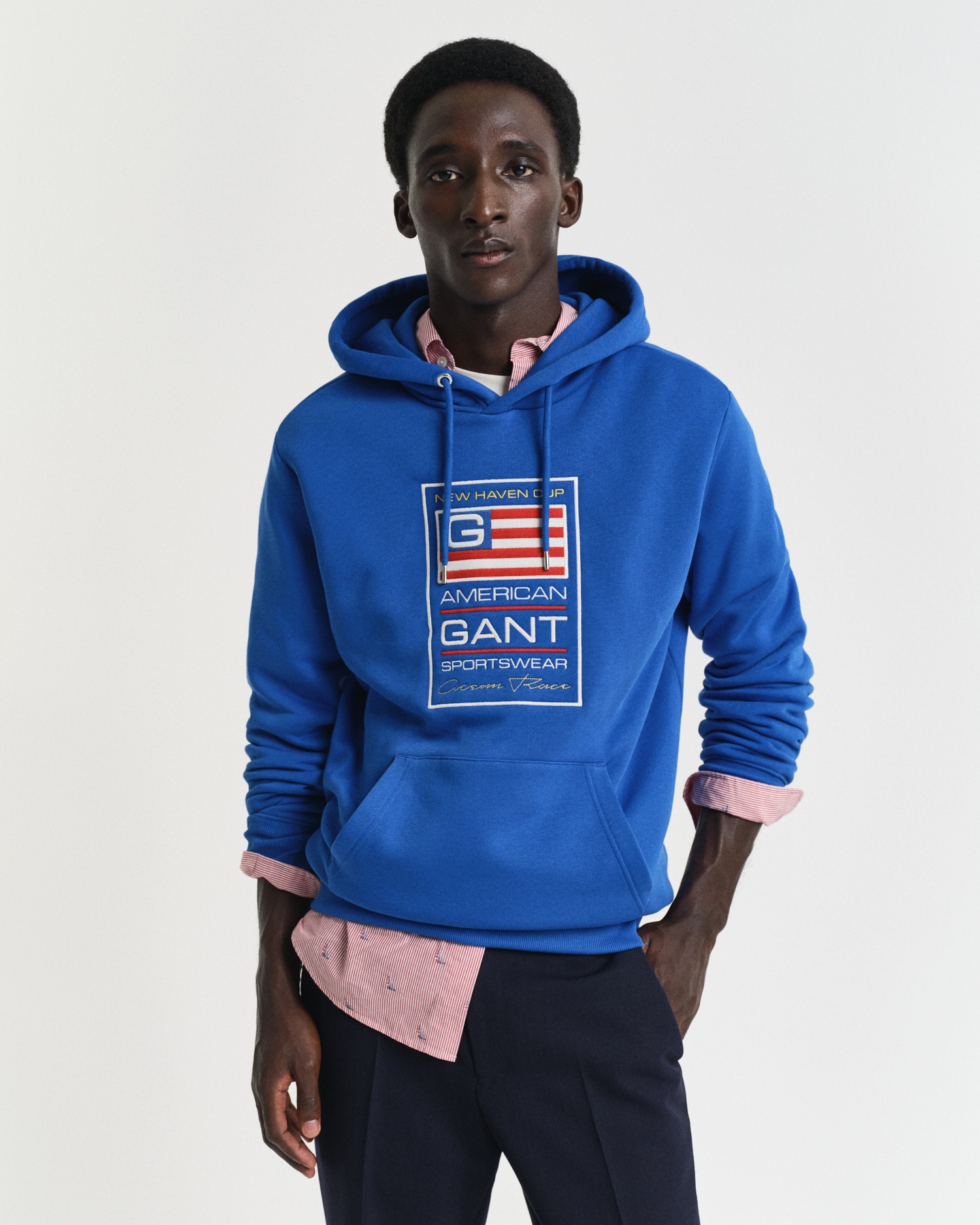 Gant Hoodie »GRAPHIC SWEAT HOODIE«, Grafische GANT-Stickerei auf der Brust von Gant