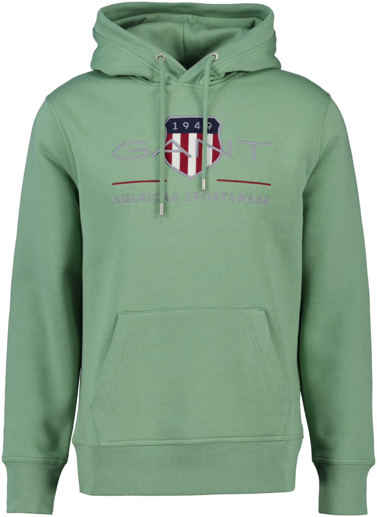 Gant Hoodie »REG ARCHIVE SHIELD HOODIE«, mit modischer Logostickerei auf der Brust von Gant