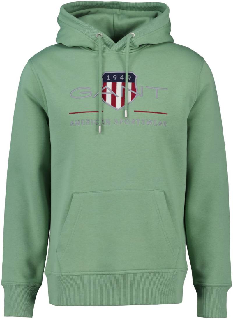 Gant Hoodie »REG ARCHIVE SHIELD HOODIE«, mit modischer Logostickerei auf der Brust von Gant