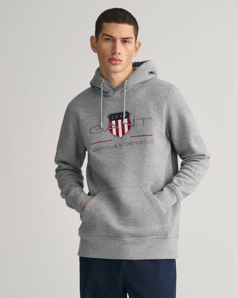 Gant Hoodie »REG ARCHIVE SHIELD HOODIE«, mit modischer Logostickerei auf der Brust von Gant