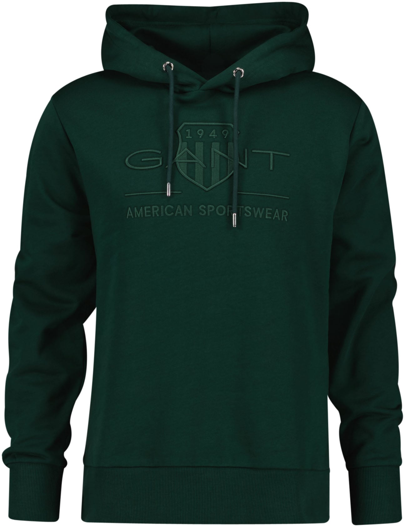 Gant Hoodie »REG TONAL SHIELD HOODIE«, mit Logostickerei von Gant