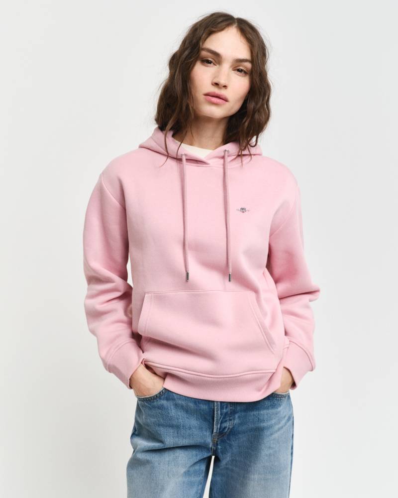 Gant Hoodie »SHIELD HOODIE«, Grafische GANT-Stickerei auf der Brust von Gant