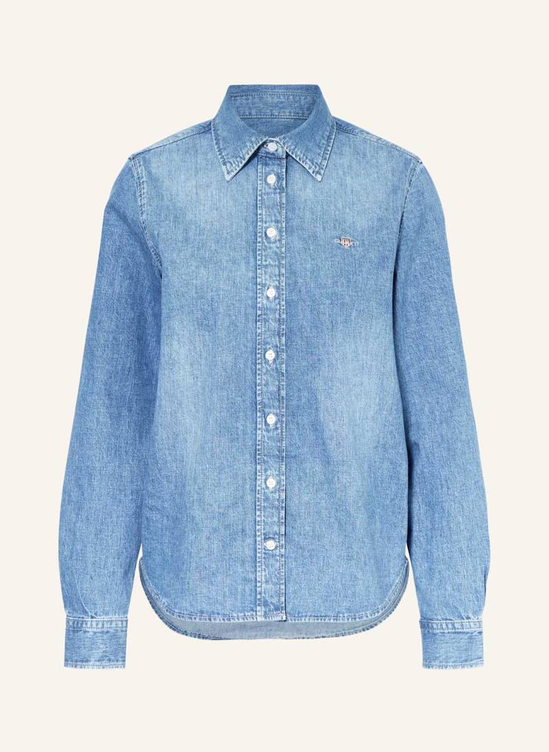 Gant Jeansbluse blau von Gant