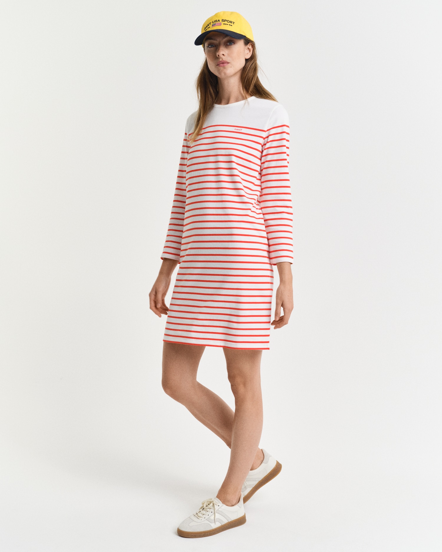 Gant Jerseykleid »REG 3/4 SLEEVE BRETON DRESS« von Gant