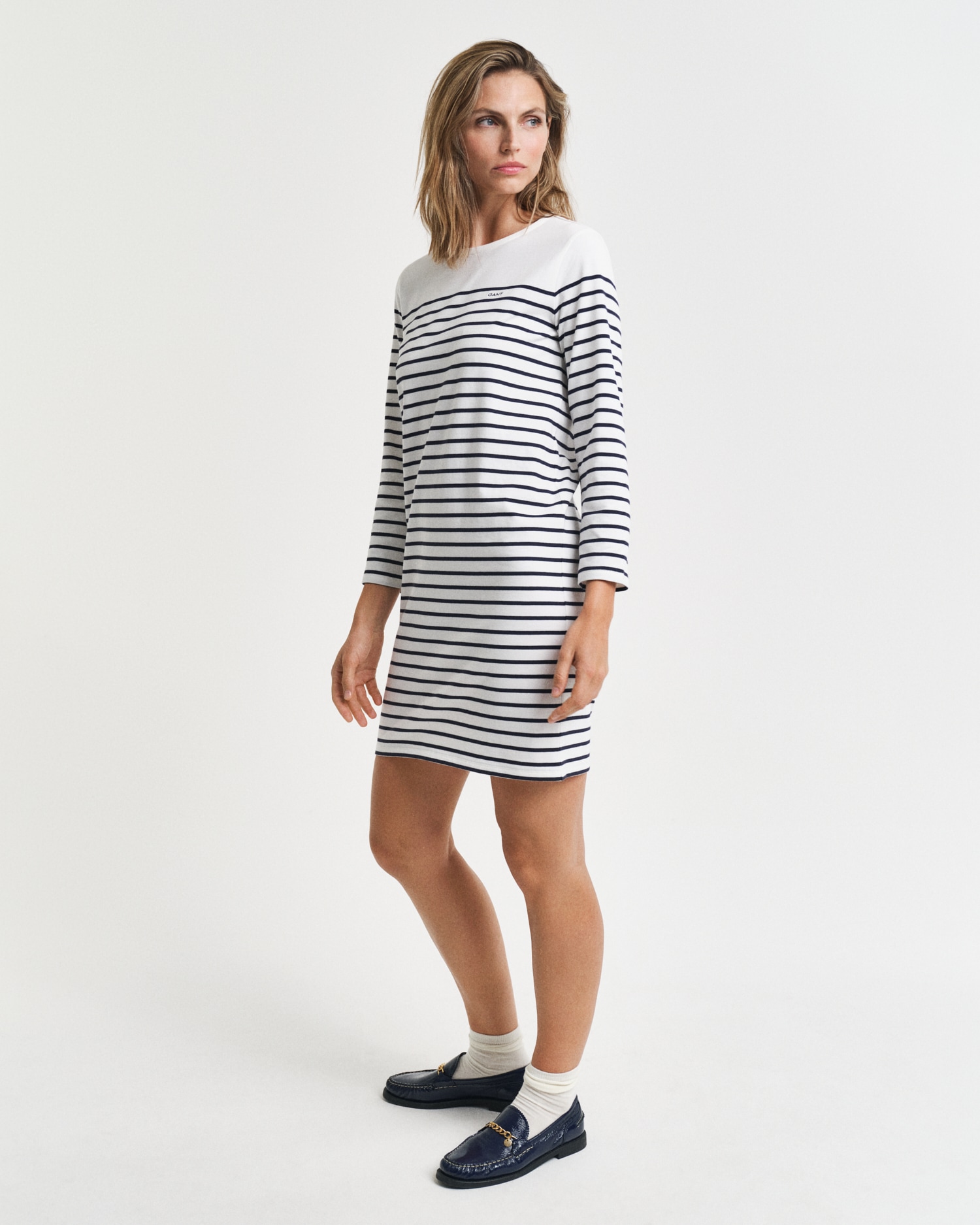 Gant Jerseykleid »REG 3/4 SLEEVE BRETON DRESS« von Gant