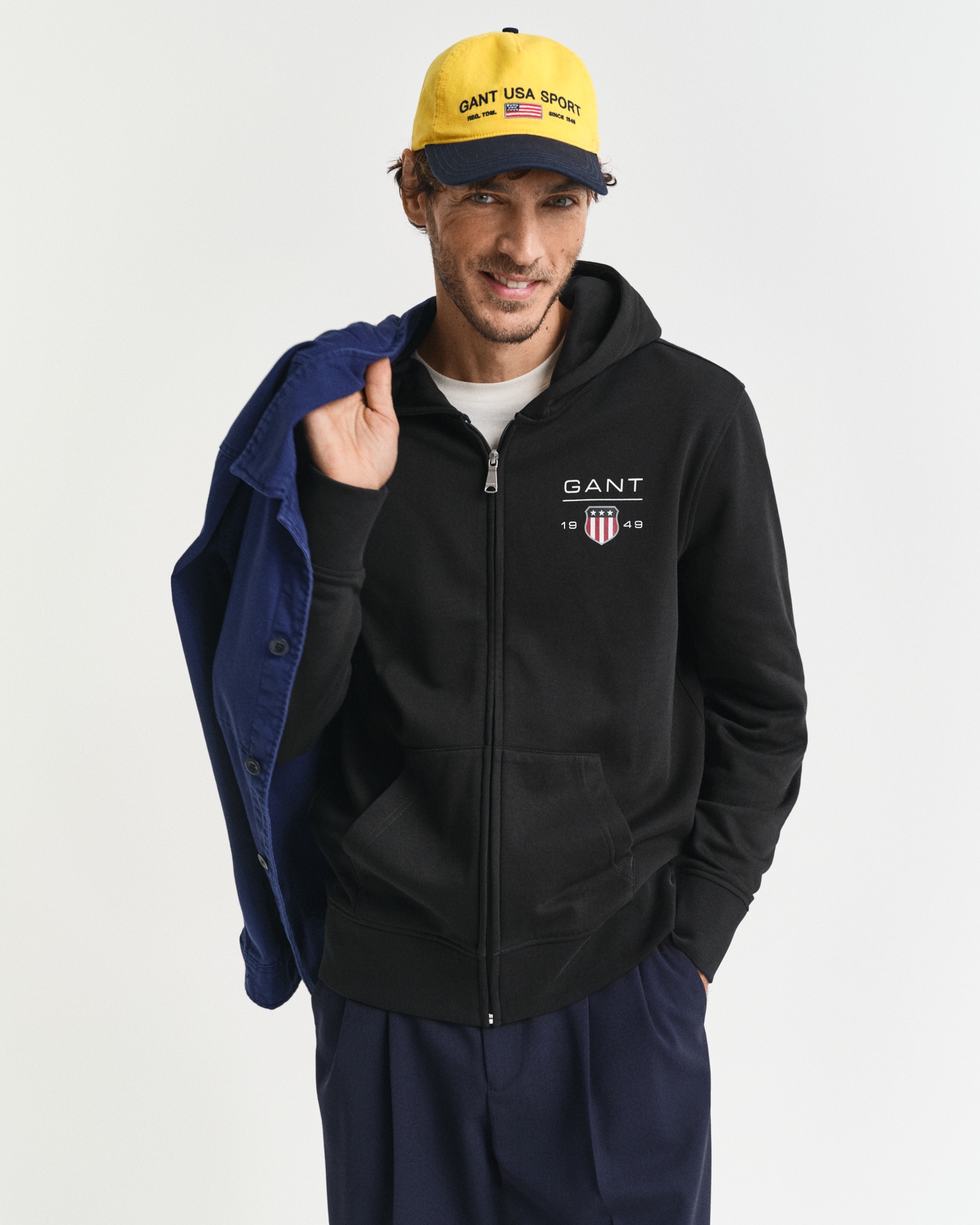 Gant Kapuzensweatjacke »GRAPHIC FULLZIP HOODIE« von Gant