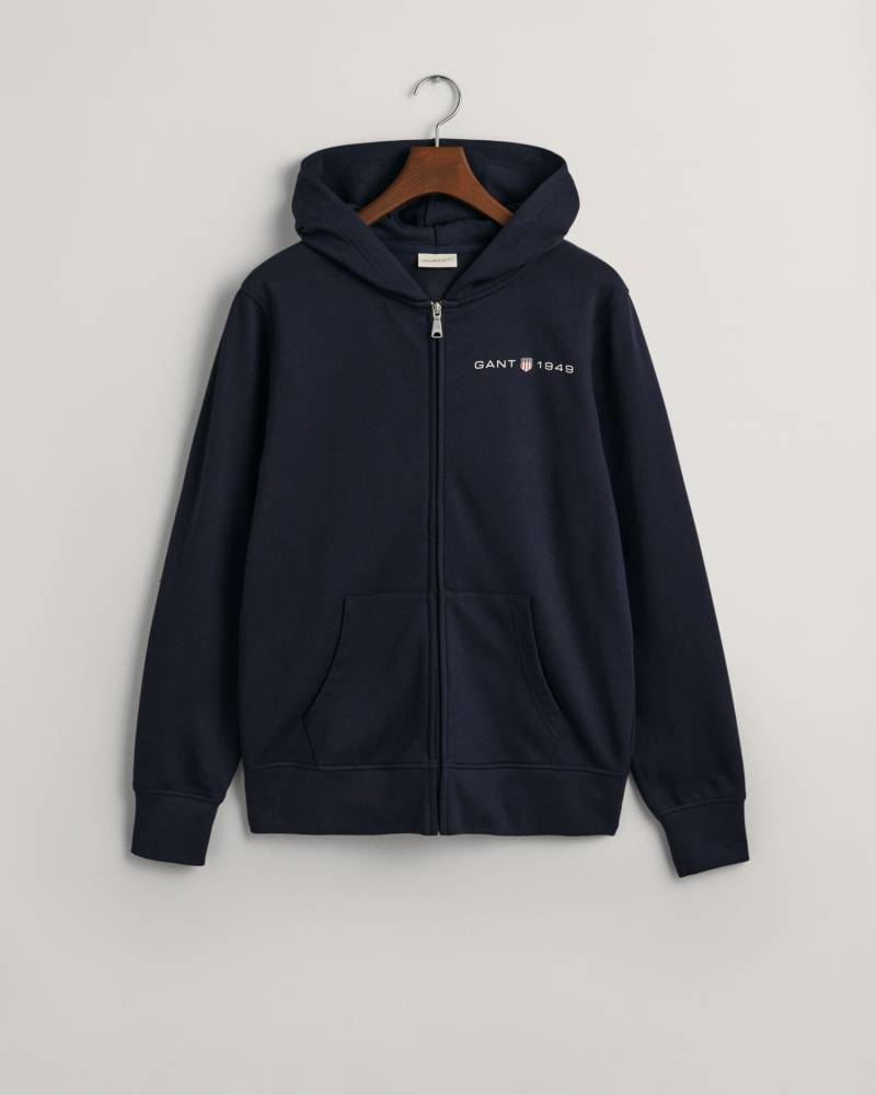 Gant Kapuzensweatjacke »PRINTED GRAPHIC FULL ZIP HOODIE« von Gant