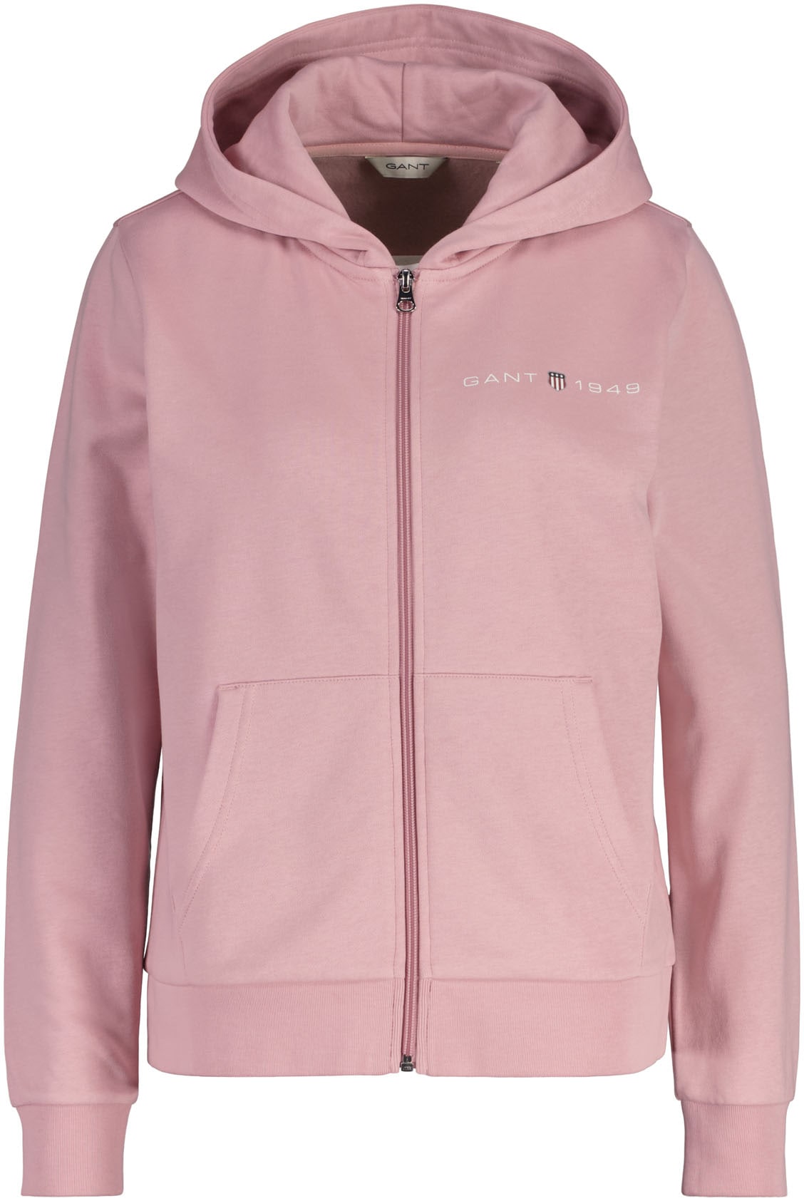 Gant Kapuzensweatjacke »REG PRINTED GRAPHIC ZIP HOOD«, mit charakteristischer Retro-Wappengrafik von Gant