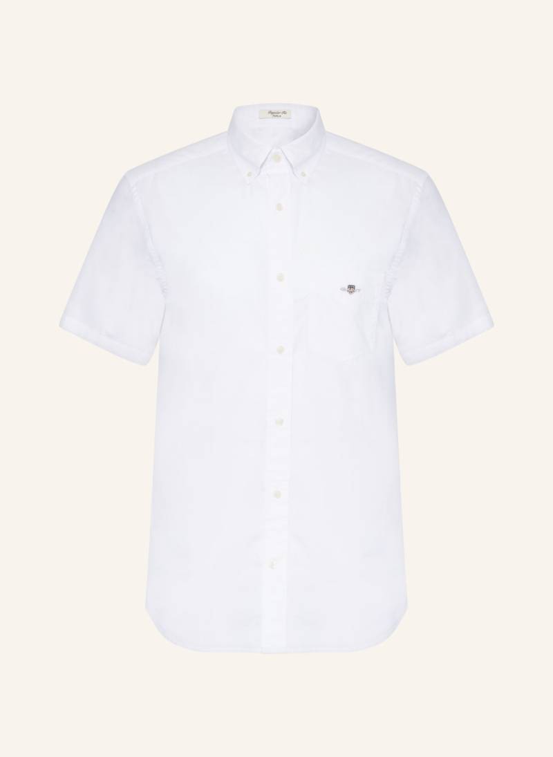 Gant Kurzarm-Hemd Comfort Fit weiss von Gant