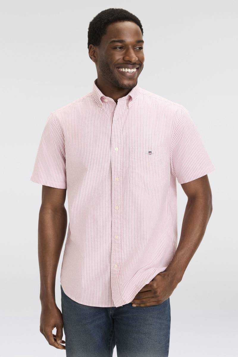 Gant Kurzarmhemd »REG CLASSIC OXFORD STRIPE SS SHIRT« von Gant