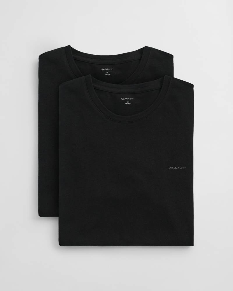 Gant Kurzarmshirt »C-NECK T-SHIRT 2-PACK«, Mit Rundhalsausschnitt von Gant