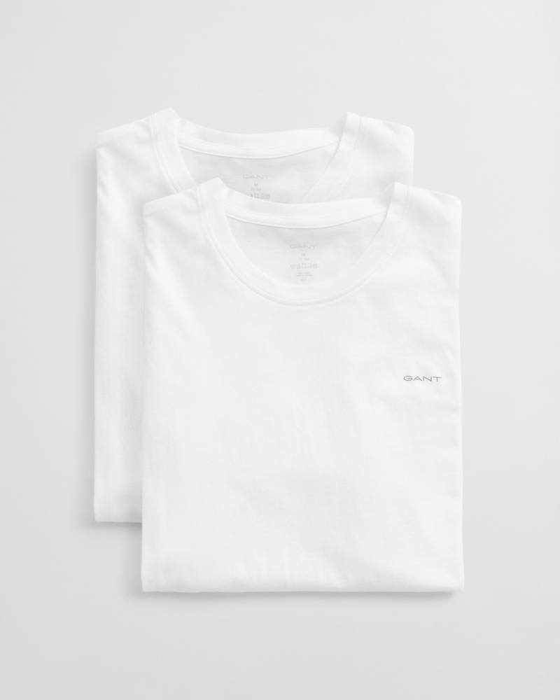 Gant Kurzarmshirt »C-NECK T-SHIRT 2-PACK«, Mit Rundhalsausschnitt von Gant