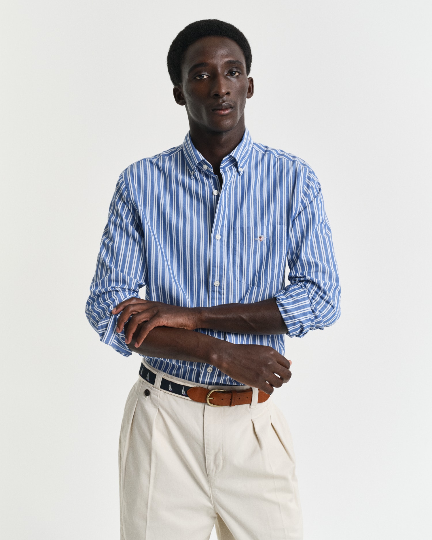 Gant Langarmhemd »REG CLASSIC POPLIN STRIPE SHIRT« von Gant