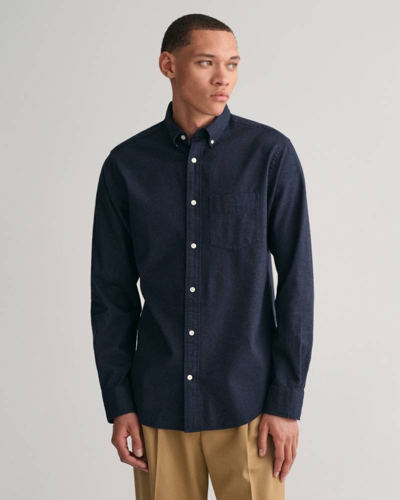 Gant Langarmhemd »REG FLANNEL MELANGE SHIRT« von Gant