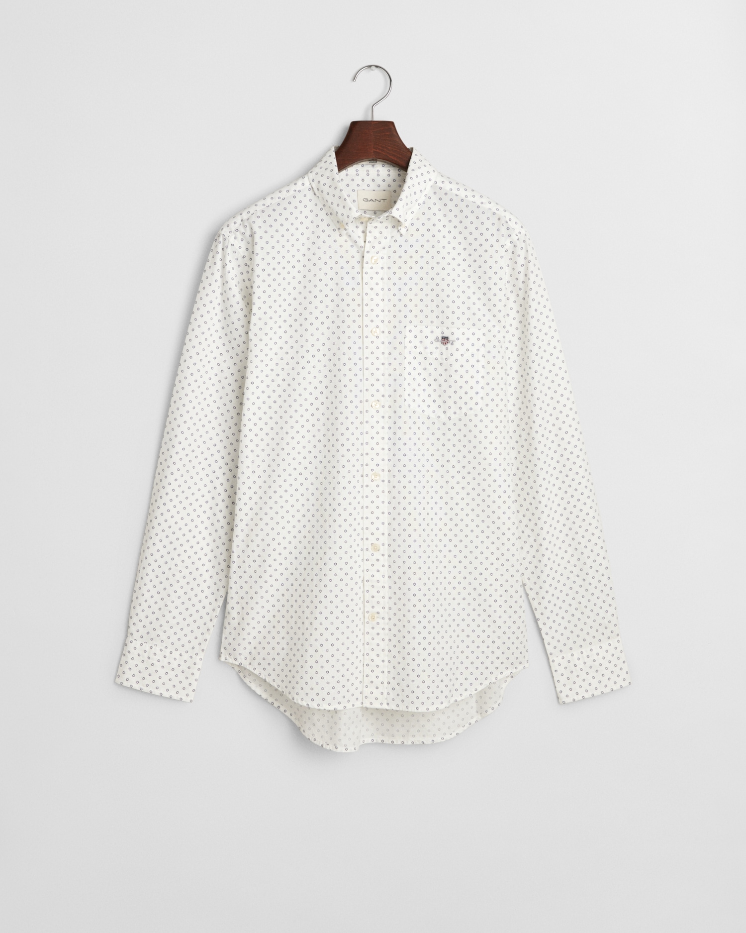 Gant Langarmhemd »REG MICRO PRINT SHIRT«, mit modischem Muster von Gant