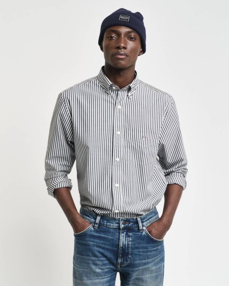 Gant Langarmhemd »REG POPLIN STRIPE SHIRT« von Gant