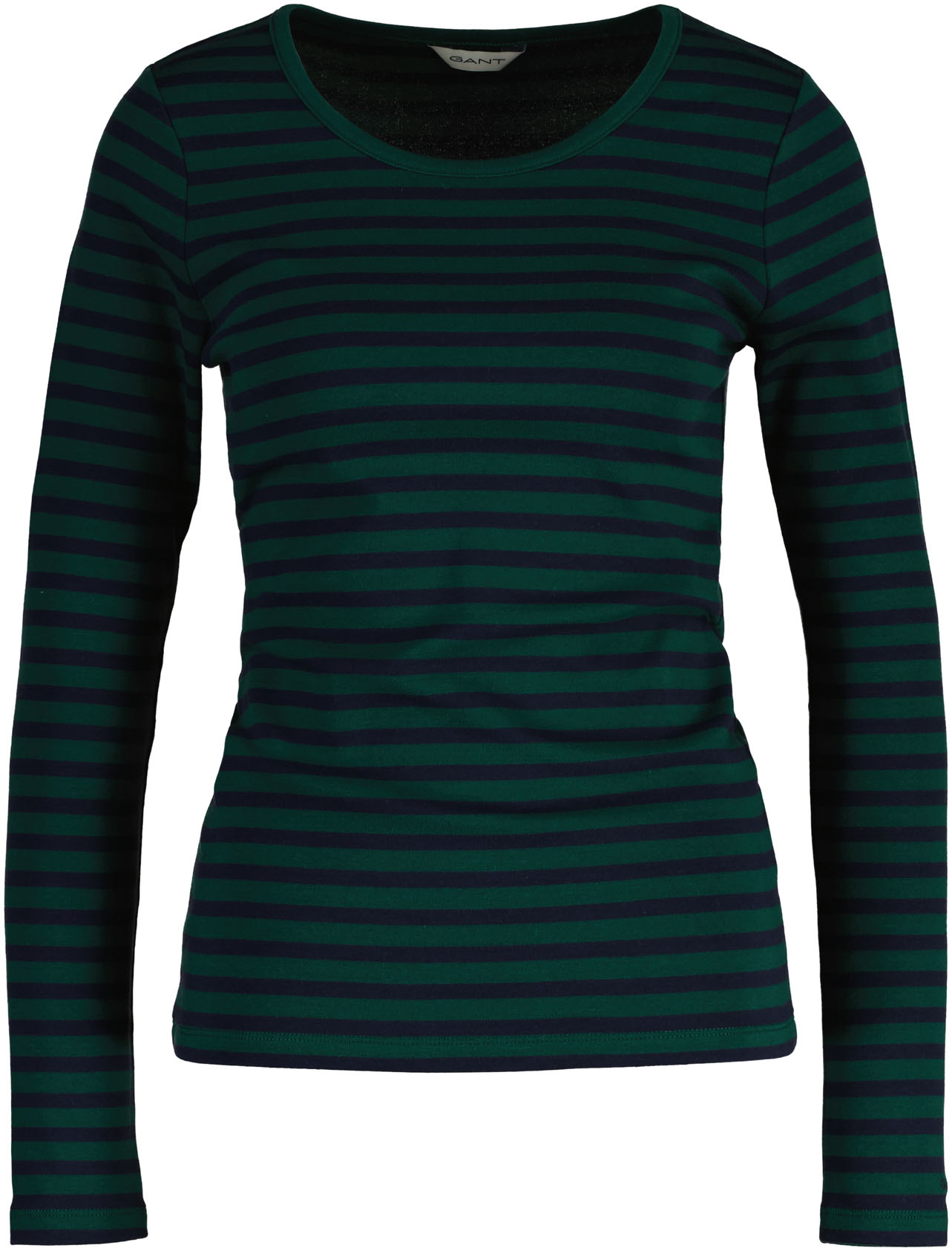 Gant Langarmshirt »SLIM STRIPED 1X1 RIBBED LS T-SHIRT« von Gant