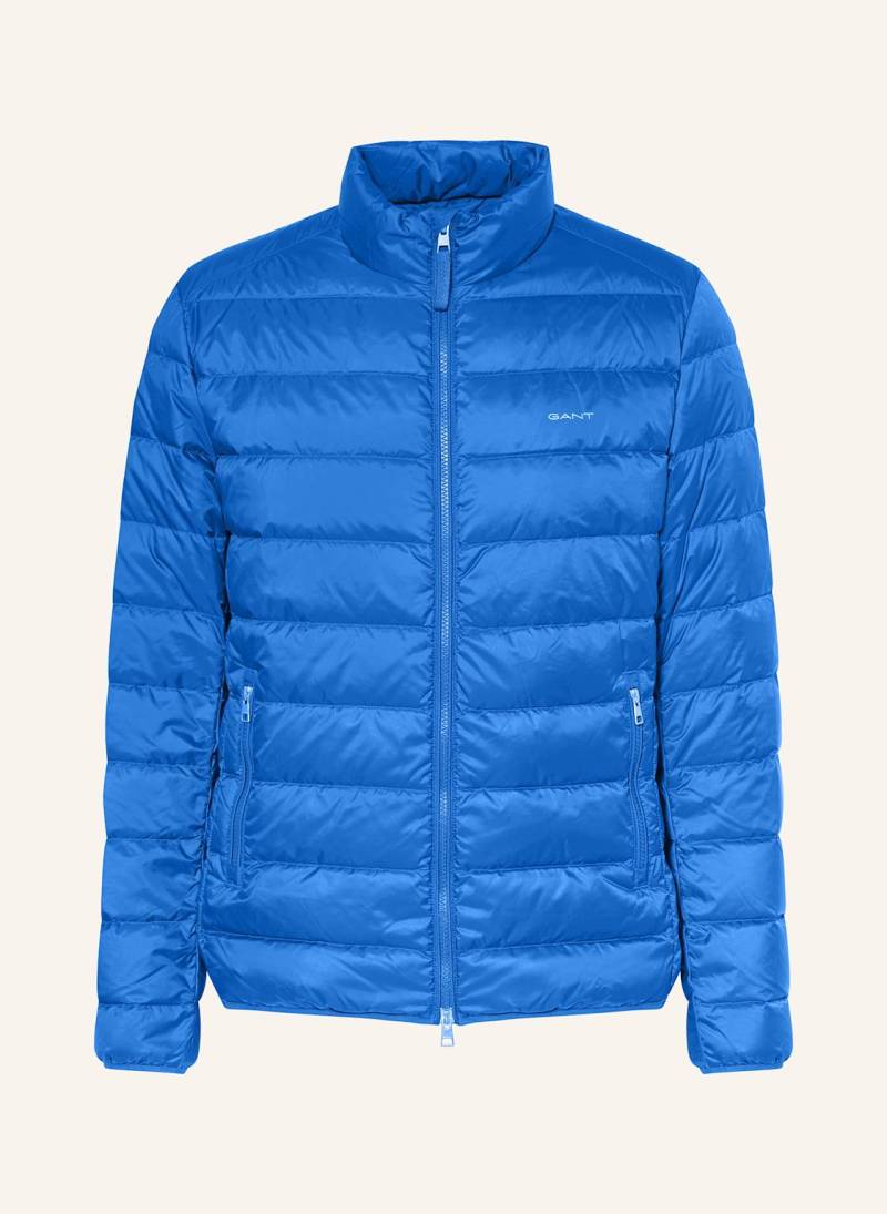 Gant Lightweight-Daunenjacke blau von Gant