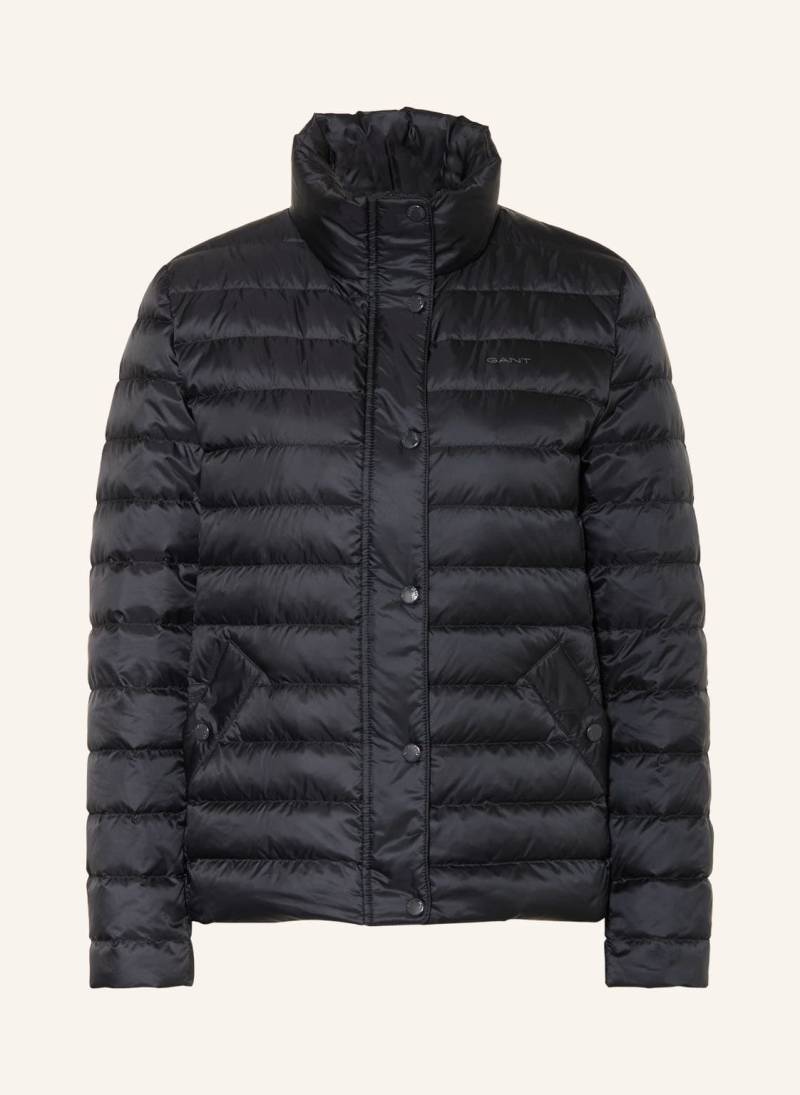 Gant Lightweight-Daunenjacke schwarz von Gant