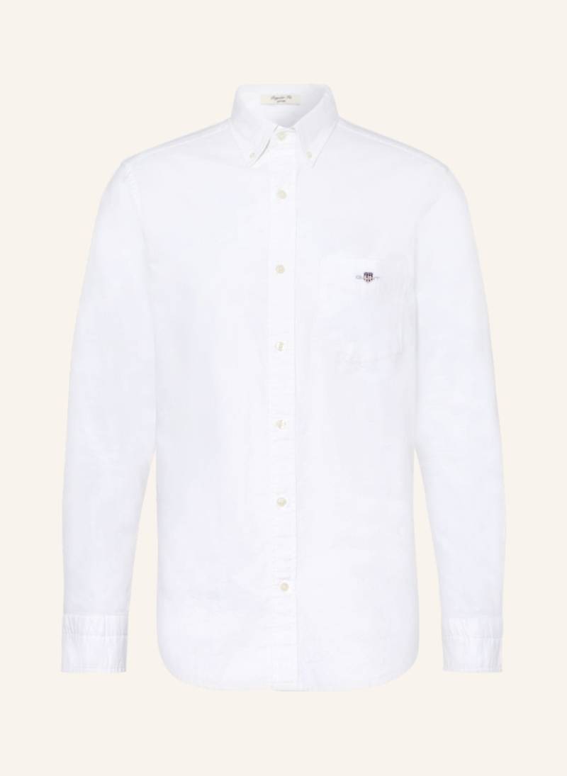 Gant Oxfordhemd Regular Fit weiss von Gant