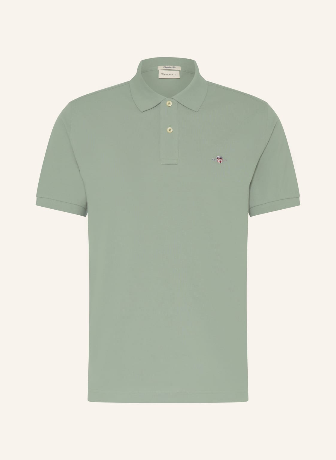 Gant Piqué-Poloshirt Regular Fit gruen von Gant