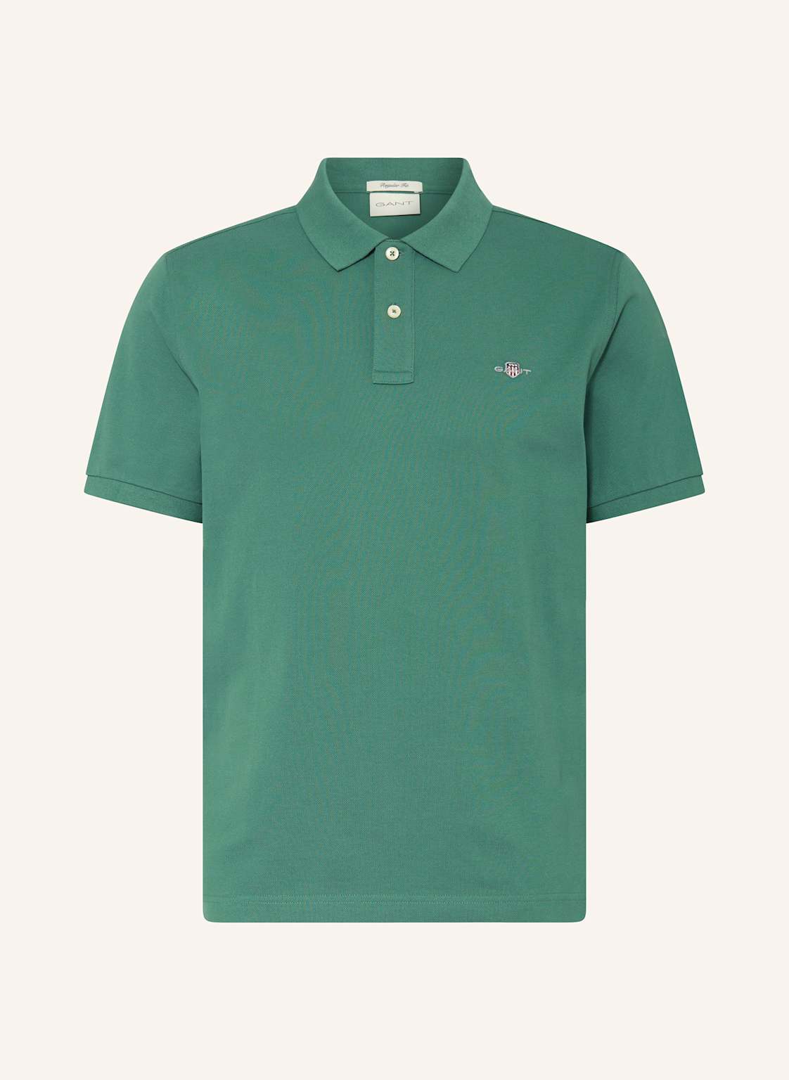 Gant Piqué-Poloshirt Regular Fit gruen von Gant