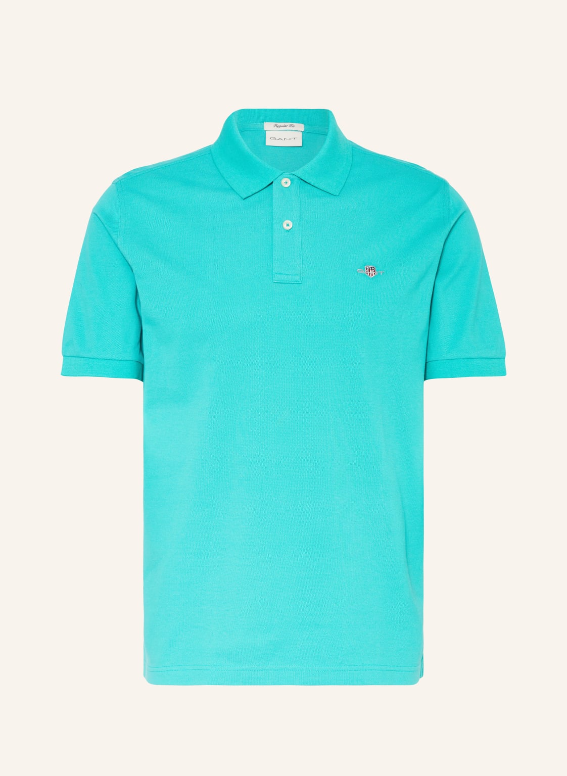 Gant Piqué-Poloshirt Regular Fit gruen von Gant