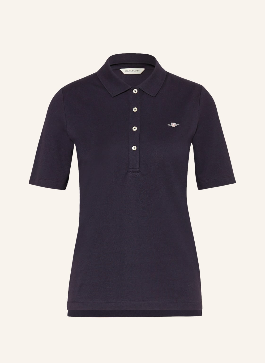 Gant Piqué-Poloshirt blau von Gant