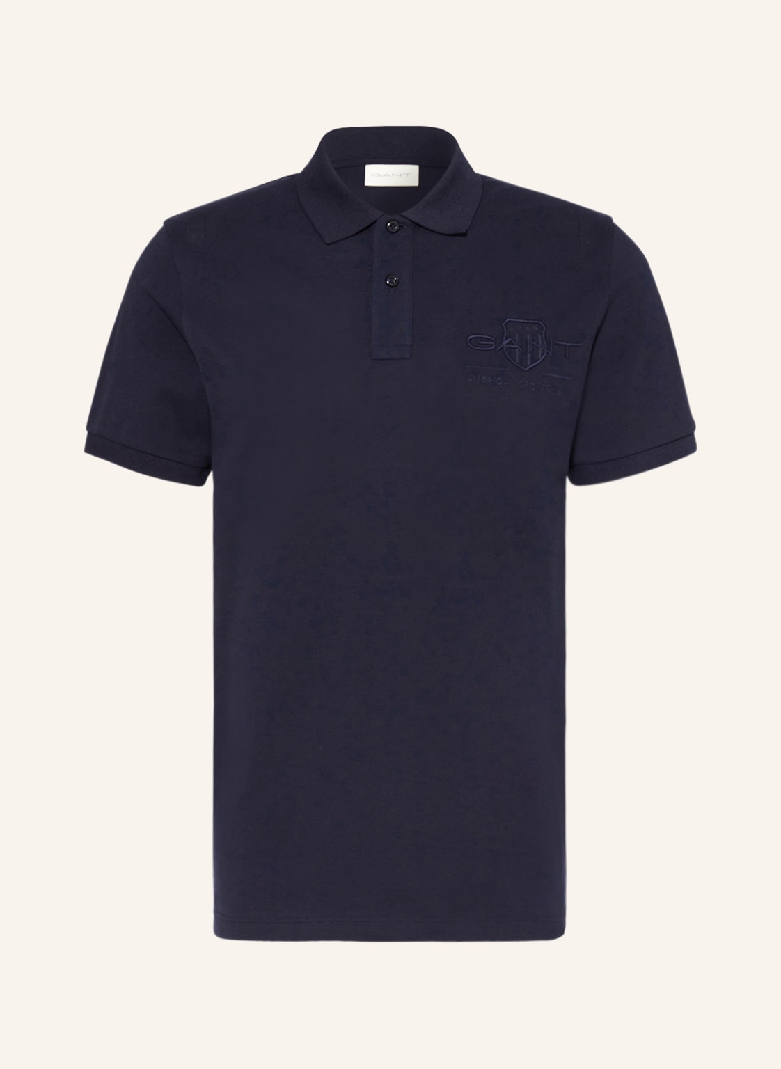 Gant Piqué-Poloshirt blau von Gant