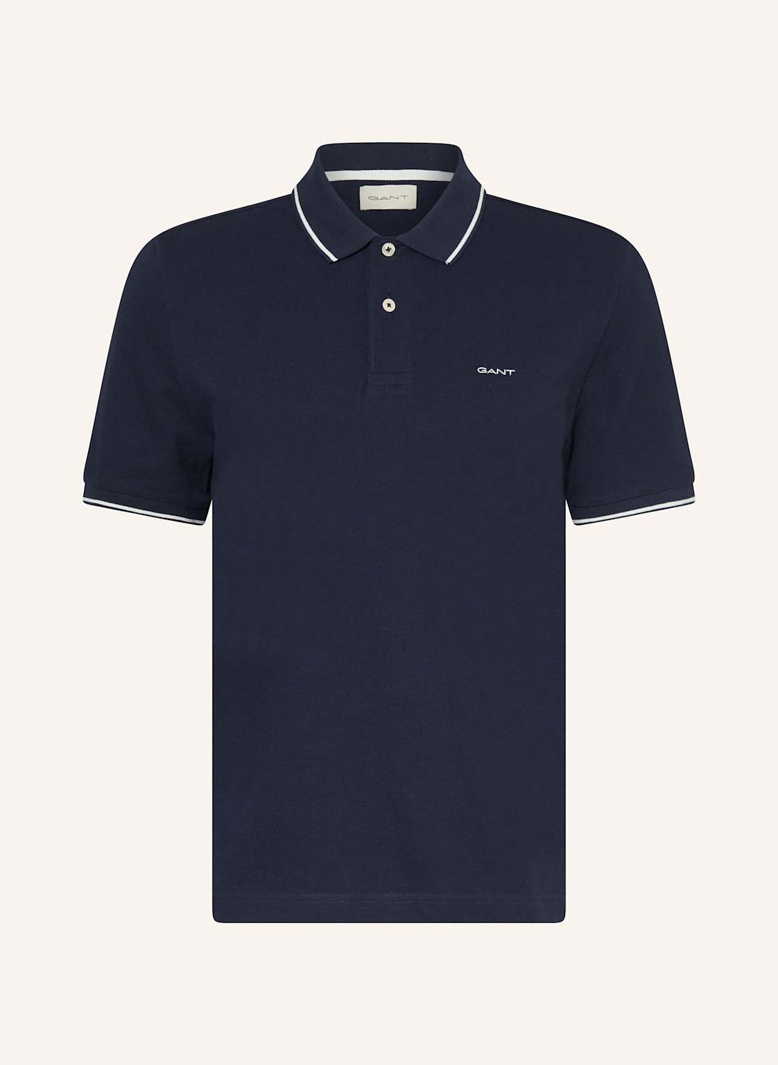 Gant Piqué-Poloshirt blau von Gant