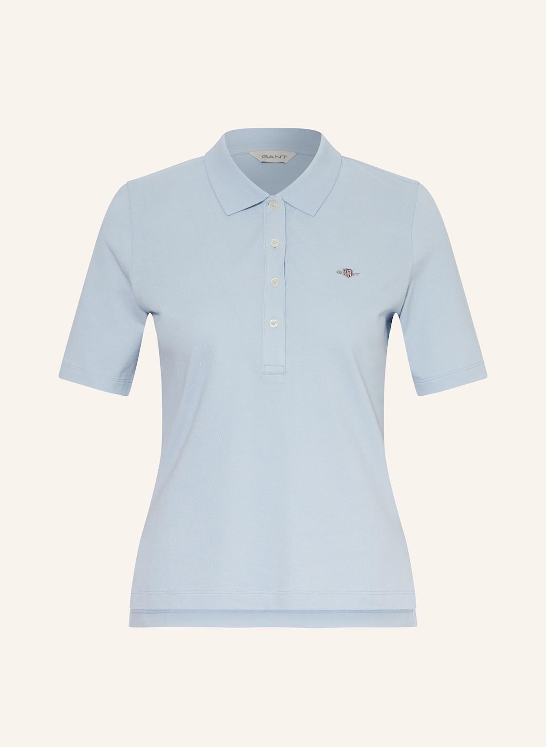 Gant Piqué-Poloshirt blau von Gant