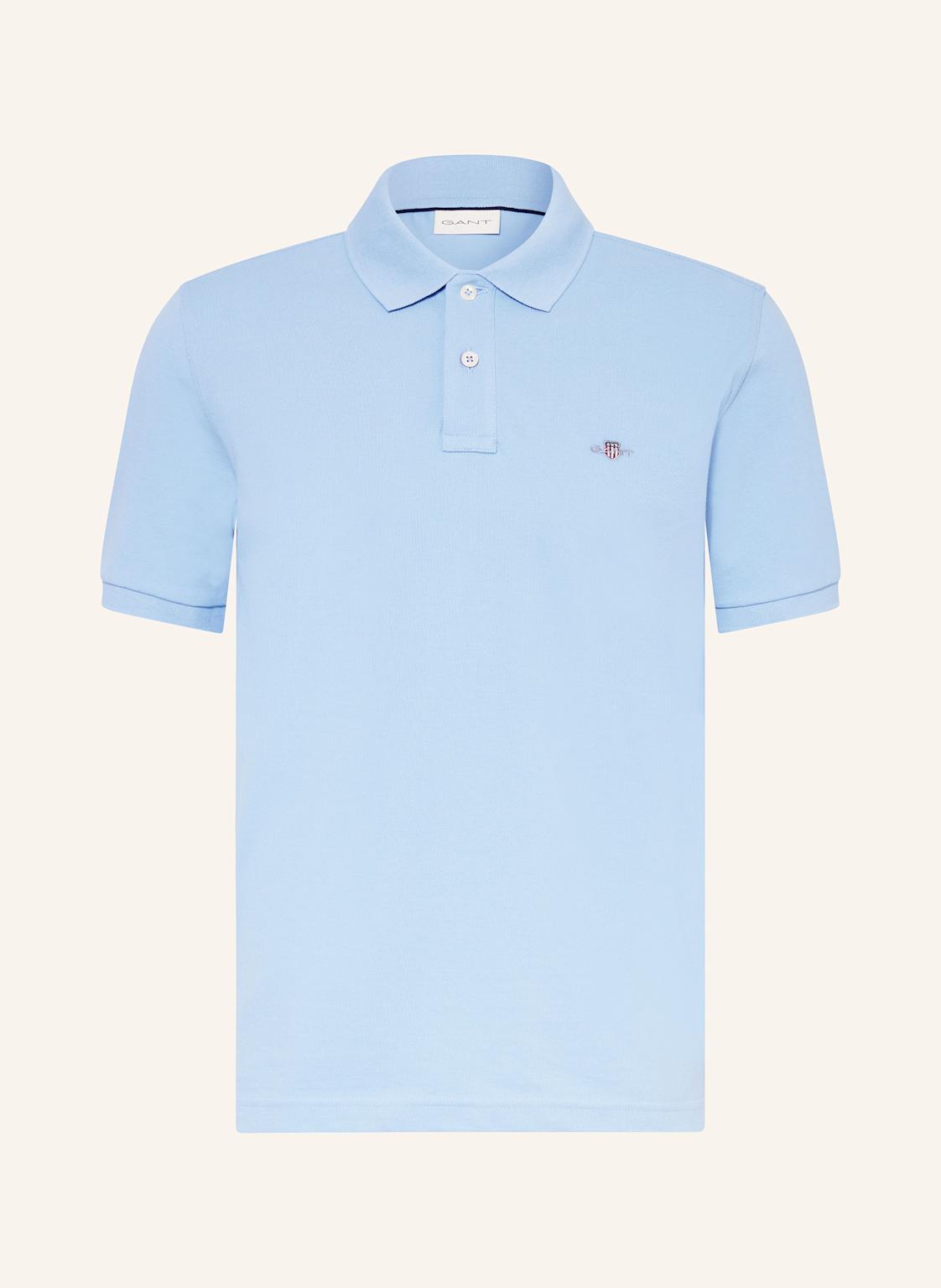 Gant Piqué-Poloshirt blau von Gant